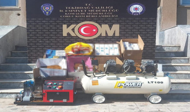 Tekirdağ’da 3 ilçede kaçakçılık operasyonu
