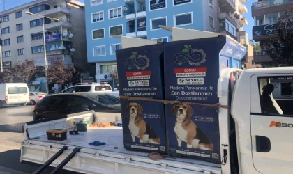 Çorlu’daki Mamamatikler Kaldırıldı