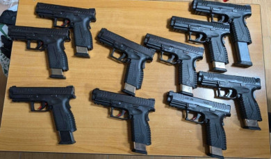 Türkiye’den giden tırdaki 10 tabanca Bulgar gümrüğüne takıldı