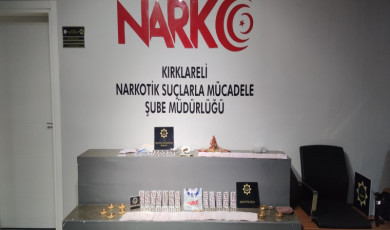 Kırklareli’nde uyuşturucu operasyonu: Polisleri görünce maddeleri tuvalete attı