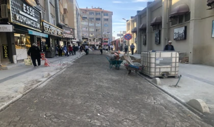 İmaret Sokaktaki Çalışmalar Son Aşamada