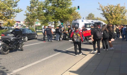 Motosiklet sürücüsü hayatını kaybetti