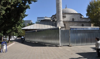 Tarihi Süleymaniye Cami’nde Çalışmalar Başladı
