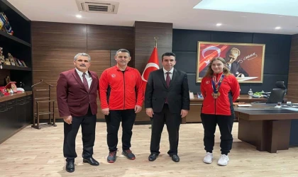 Çorlulu Sporcu Sinem Yıldız, Avrupa 3’üncüsü Oldu