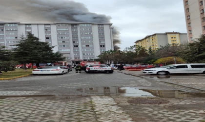 Emlak Konutlarında Korkutan Yangın