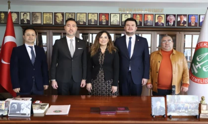 Başkan Yüceer'den Baroya Ziyareti