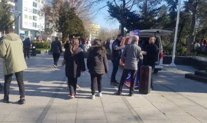 Saadet Partisi Üyelik Standı Açtı