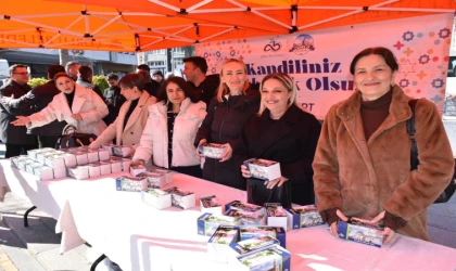 Çorlu Belediyesi Kandil Simidi Dağıttı