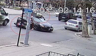 Tekirdağ’da yürekleri ağza getiren kaza