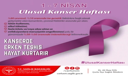 Kanserde Erken Teşhis Hayat Kurtarır