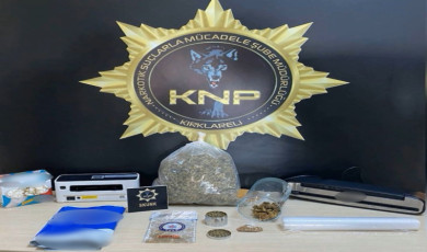 Kırklareli merkezli 22 ilde uyuşturucu operasyonu: Maddeler kargo ile teslim ediliyormuş