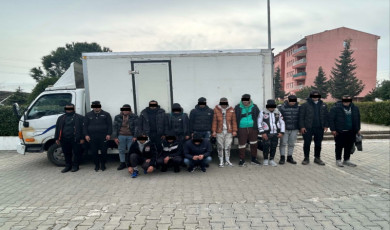 Kırklareli’nde 75 kaçak göçmen yakalandı