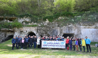 Kırklareli’nde ”Sağlık Rotası Doğa Yürüyüşü” yapıldı