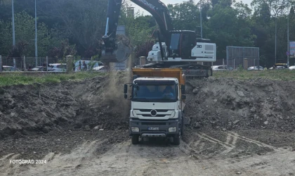 Çorlu Ortaokulu’nun da Temeli Kazılıyor