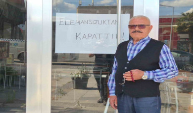 Köfte değil eleman pişmedi: ”Elemansızlıktan kapattık”