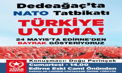 Vatan Partisi Mitinge Hazırlanıyor