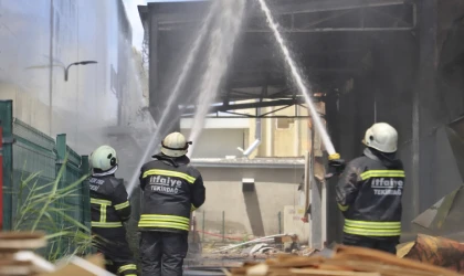 ASB’deki Yangında Fabrika Zarar Gördü