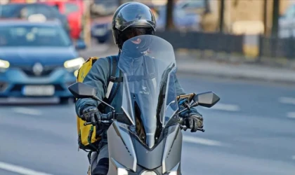 Her Gün Yüzlerce Motokurye Çorlu Trafiğinde