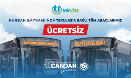 Kurban Bayramı’nda Toplu Taşıma Ücretsiz