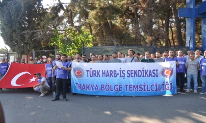 Savunma Sanayi İşçileri Hakkını İstiyor