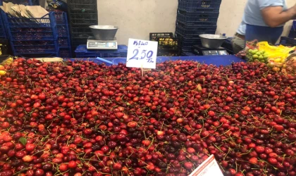 Yaz Meyvesi Kirazın Tansiyonu Düşmüyor