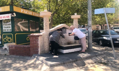 Çeşmeler Sıcak Havalarda Cansuyu Oluyor