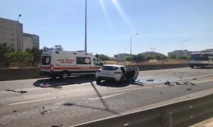 Çevre Yolundaki Kazada 3 Kişi Yaralandı