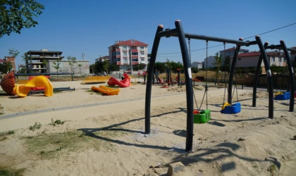 Cumhuriyet Mahallesi’ndeki Park Yenilendi