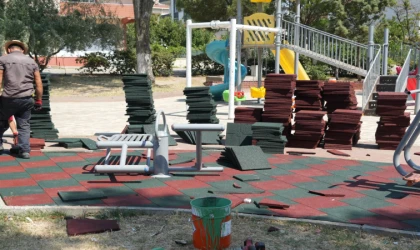Ergene’de Parklar Yenileniyor