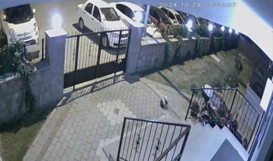 Genç restoratörün 5.kattan düşme anı kamerada