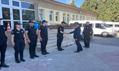 Kaymakam Erten’den Emniyete Ziyaret