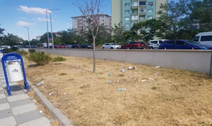 Kaymakamlık Önündeki Çöpler Tepki Çekti
