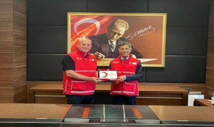 Kızılay’dan Kaymakam Erten’e Ziyaret