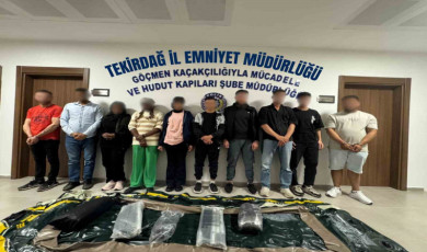 Tekirdağ’da göçmen kaçakçılarına yönelik operasyonda 2 kişi tutuklandı
