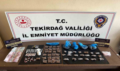 Tekirdağ’da uyuşturucu operasyonunda 3 kişi tutuklandı