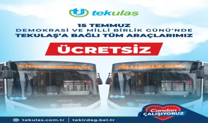 Vatandaşlar Otobüslere Ücretsiz Bindi