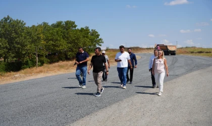 Başkan Sarıkurt, Çorlu'da Devam Eden Çalışmaları İnceledi