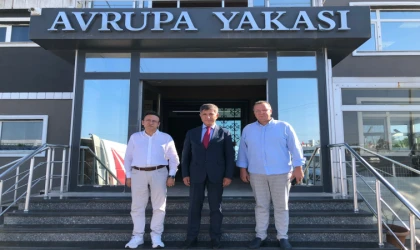 Kaymakam Erten Gazetemizi Ziyaret Etti