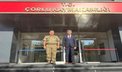 Korgeneral Alper, Veda Ziyaretleri Yaptı