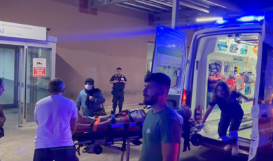 Tekirdağ’da çoban köpeğine çarpan motosikletli yaralandı