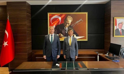 TEKSİF Başkanı Bozan’dan Kaymakam Erten’e Ziyaret
