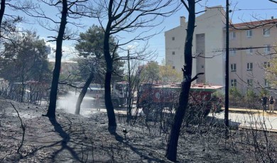 Çanakkale’de çıkan orman yangını kontrol altına alındı, okullar ve pansiyonlar ucuz kurtuldu