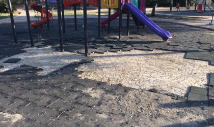 Havuzlar Mahallesi’ne Yakışmayan Park