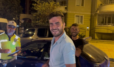 Tekirdağ’da alkollü sürücü kovalamaca sonucu yakalandı, ilk kez ehliyetini kaptırdığı polisi tebrik etti
