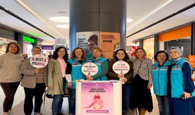 Kırklareli’nde meme kanserine karşı bilgilendirme