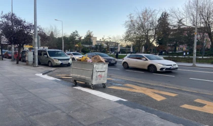 Çöp Kutusunun Durak Ortasında Ne İşi Var?