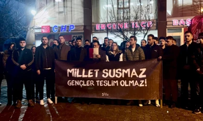 CHP GENÇLİK KOLLARI ERGENE’DE AÇIKLAMA YAPTI