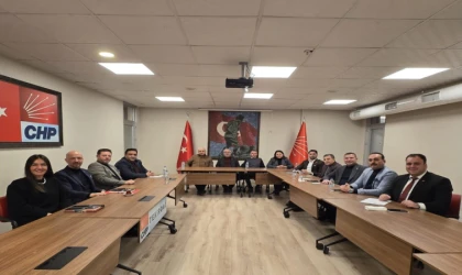 CHP’de İlçe Başkanları Toplandı