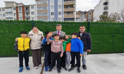 Kaymakam Erten Çocuklarla Bir Araya Geldi