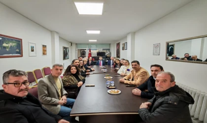 Kaymakam Erten, Muhtarlar Derneğini Ziyaret Etti